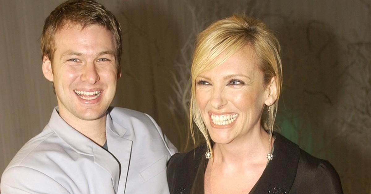 David Galafassi and Toni Collette in 2003. SOURCE: GETTY IMAGES
