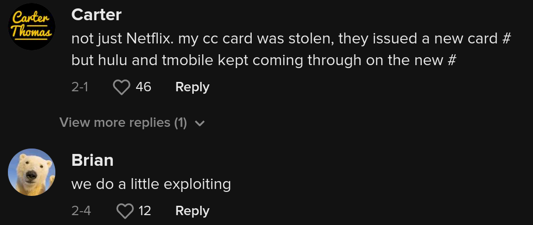 netflix charged card after deactivation