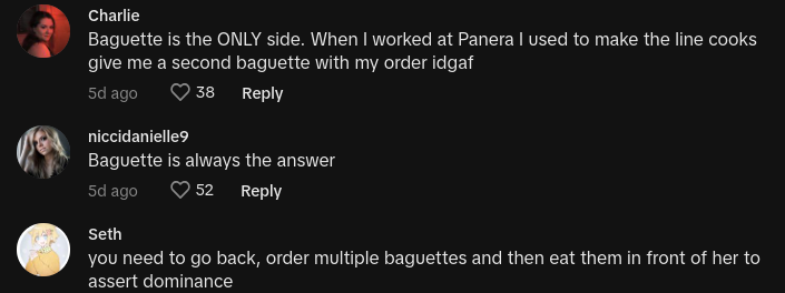 panera employee food shames customer