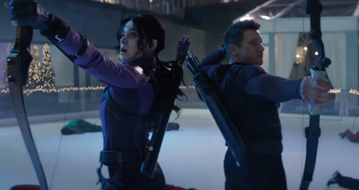 Hawkeye and Kate Bishop