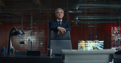 Christoph Waltz as Regus Patoff in 'The Consultant'