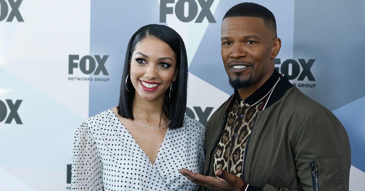 Corinne Foxx and Jamie Foxx