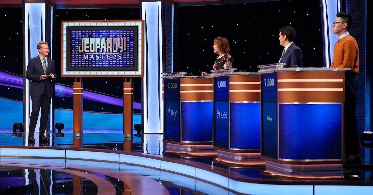 Ken Jennings, Amy Schneider, Matt Amodio, and Andrew He in 'Jeopardy! Masters'