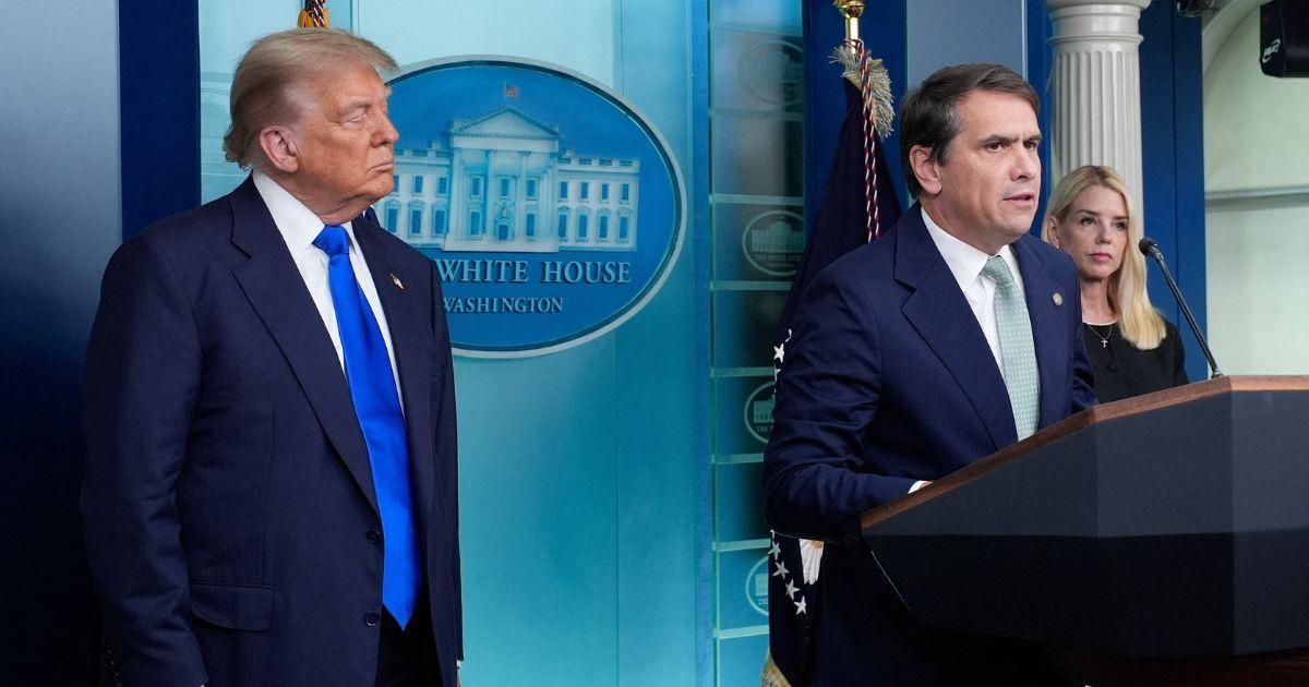 Donald Trump; Todd Blanche; Pam Bondi