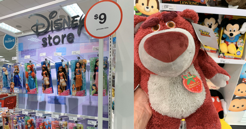 target disney plush