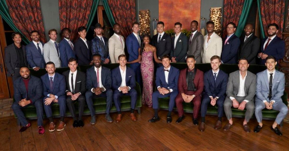 Charity and her men on 'The Bachelorette'