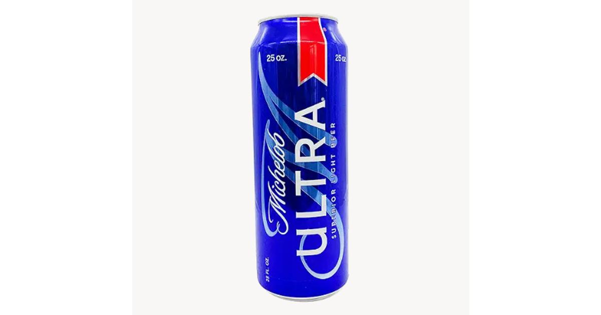 michelob ultra can