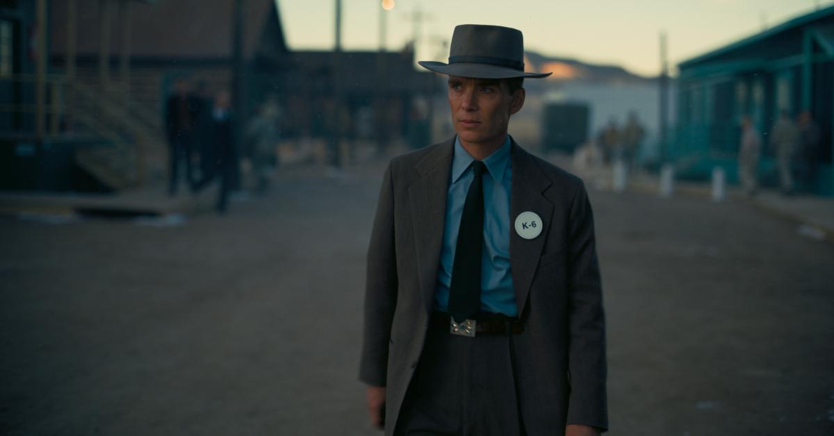 Cillian Murphy as J. Robert Oppenheimer in 'Oppenheimer.'