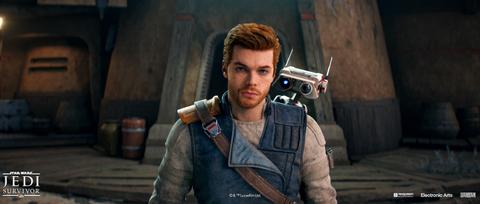 Cal and BD-1 in 'Star Wars Jedi: Survivor'