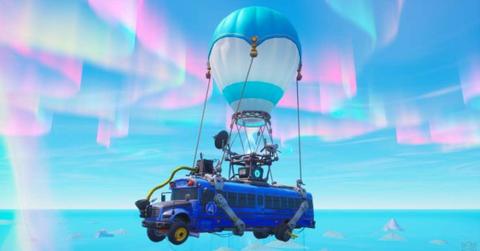 Battle Bus in 'Fortnite'