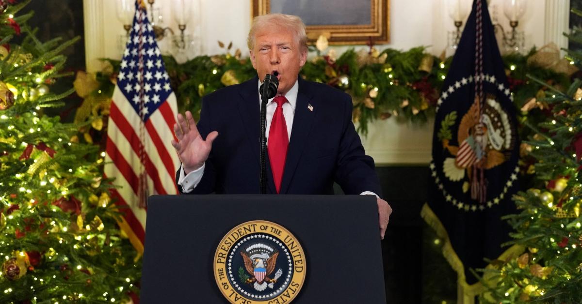 Trump’s Christmas Tweets Aren't All About the Holidays