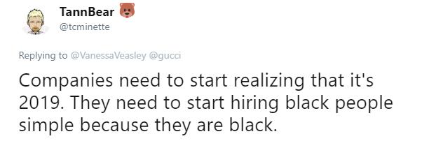 blackface tweet