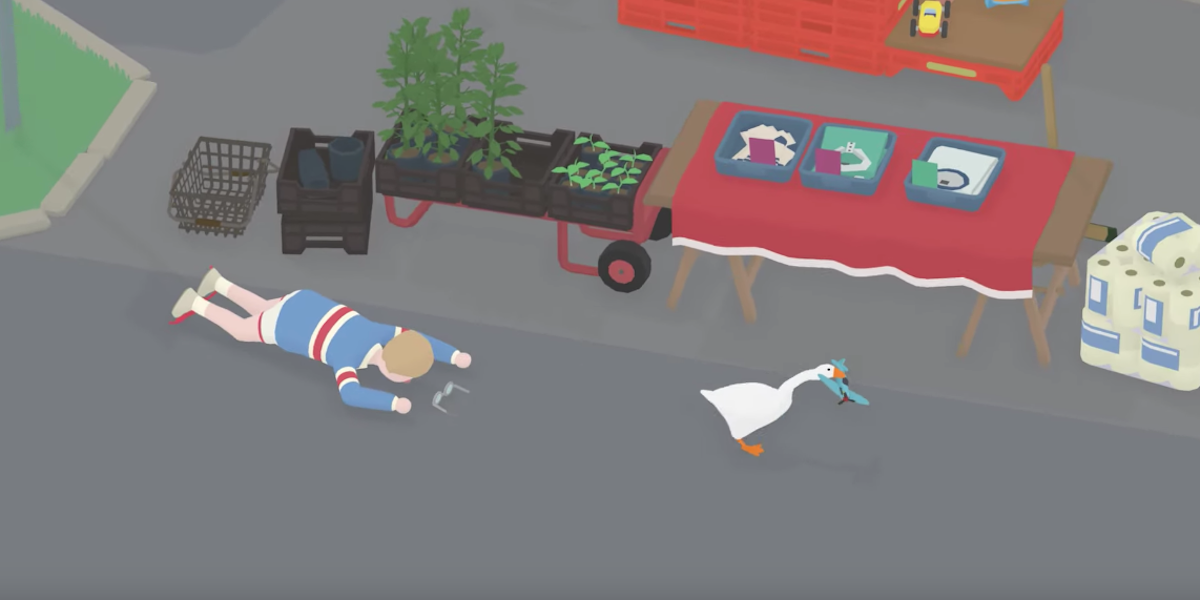 Random Goose 'Untitled Goose Game' Lets You Be Annoying Without Any Consequences