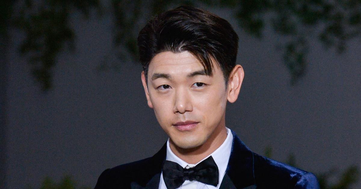 Eric Nam on the red carpet