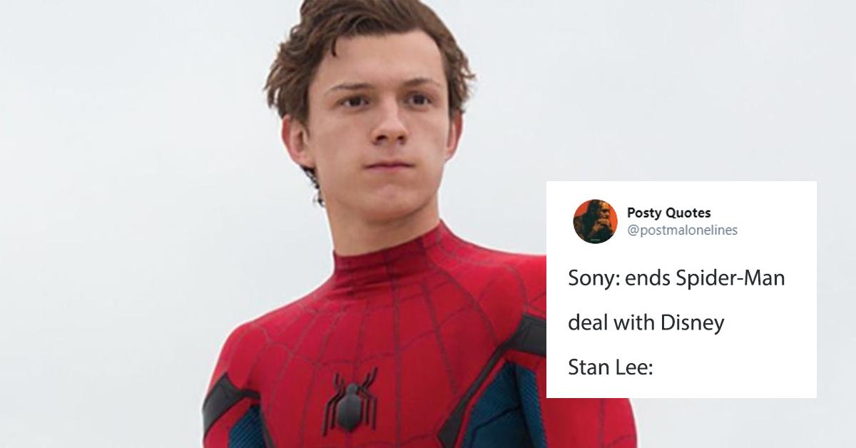 tom holland as spider-man