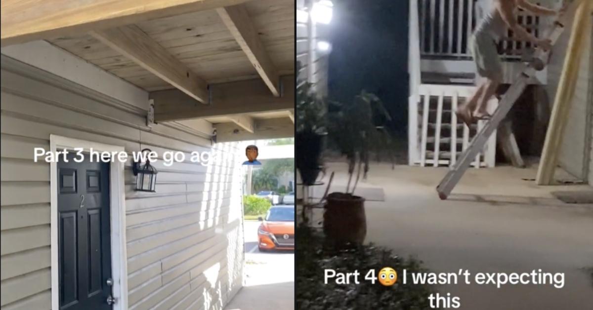 tiktok stairs collapse at apartment