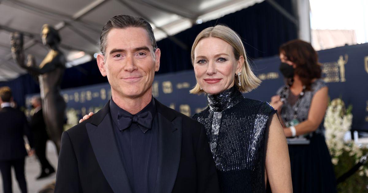 (l-r): Billy Crudup and Naomi Watts in February 2022