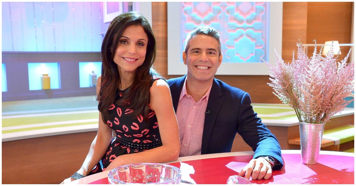 (l-r): Bethenny Frankel and Andy Cohen