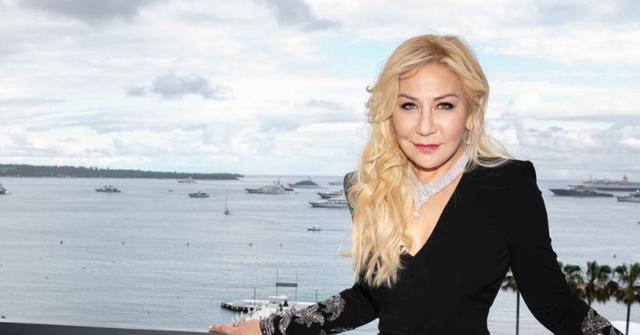 Anna Shay at the Cannes Film Festival in 2017