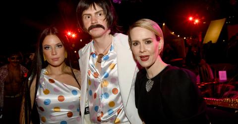 Halsey, Evan Peters, and Sarah Paulson at American Horror 100th Episode Celebration