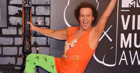 Richard Simmons attends the 2013 MTV Video Music Awards