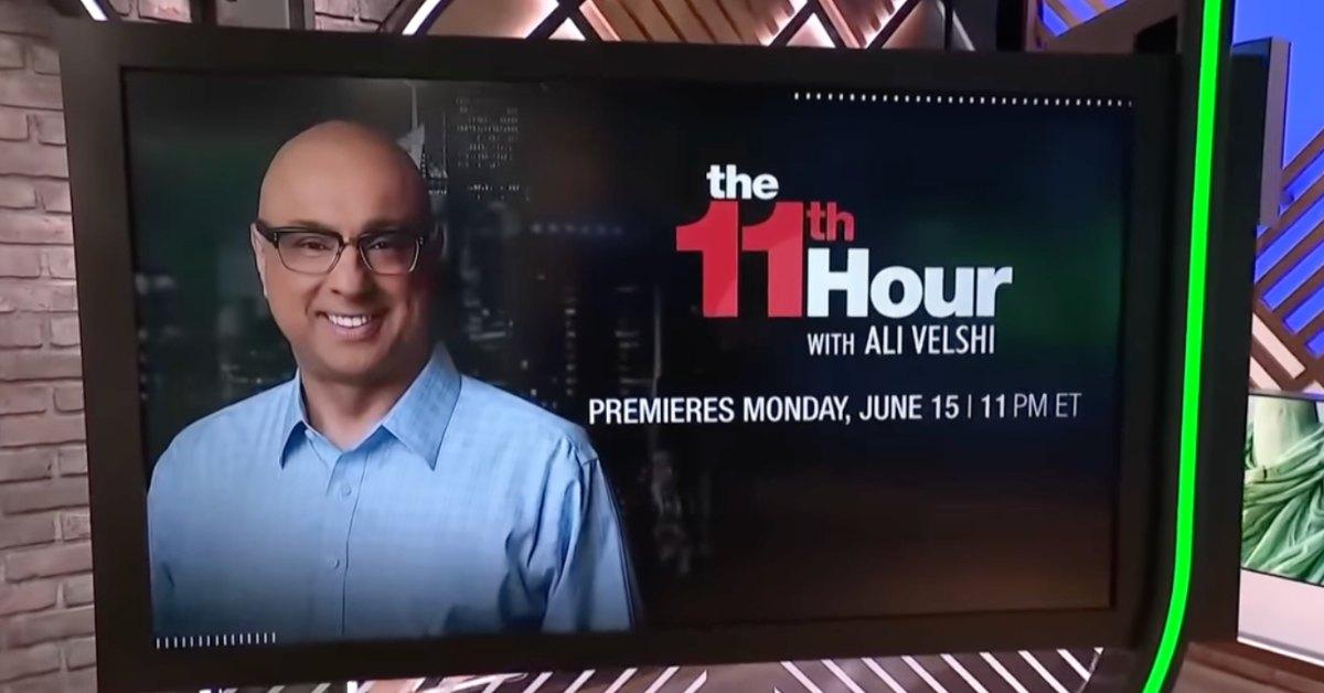 Ali Velshi isn't leaving MSNBC, rather, he's moving to a new show.