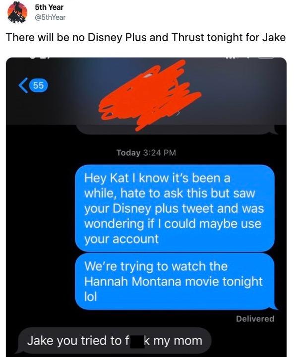 Disney Plus Thrust Social Media Coins New Hook Up Phrase