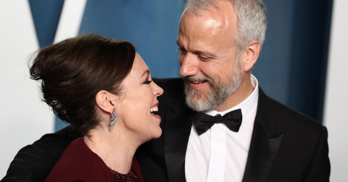 Olivia Colman and Ed Sinclair 