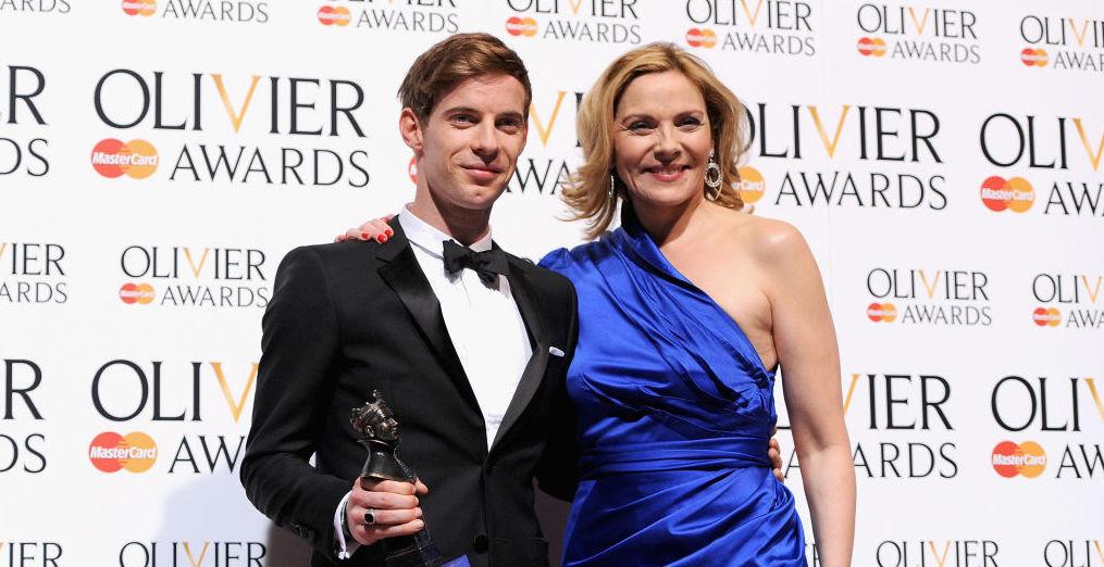 Kim Cattrall at the Olivier Awards