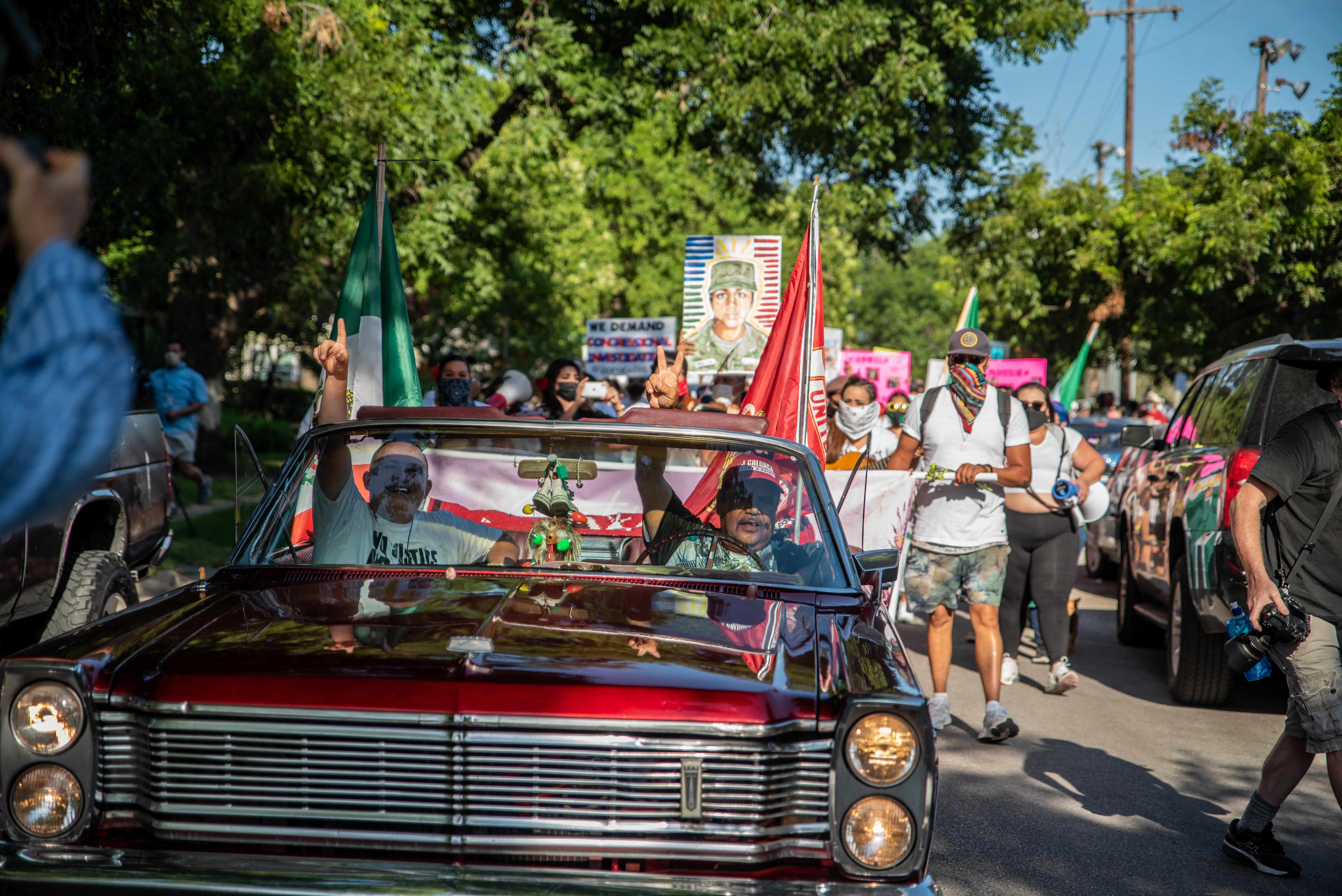 Vanessa Guillen Vigil & Memorial March