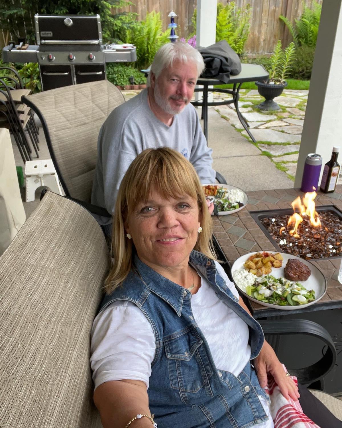 Amy Roloff and Chris Marek