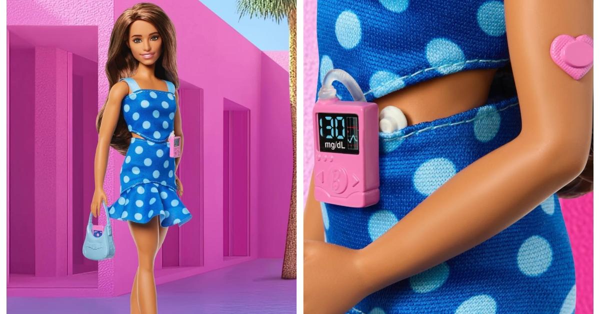 Barbie with type 1 diabetes