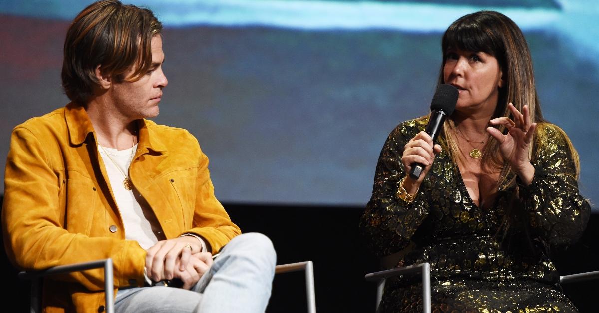 Chris Pine and 'Wonder Woman' director Patty Jenkins.