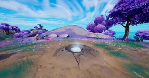 Geysers in 'Fortnite'