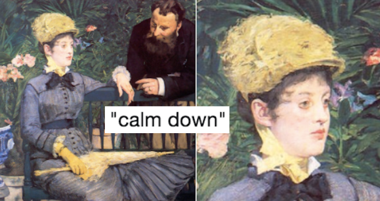 Woman's Hilarious Captions on Classic Paintings Illustrate Just How  Frustrating Men Can Be