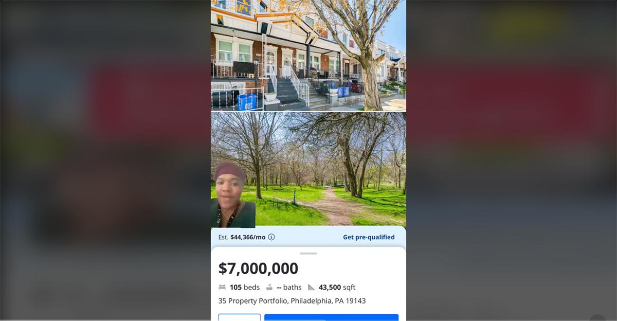 Entire neighborhood up for sale on Zillow TikTok