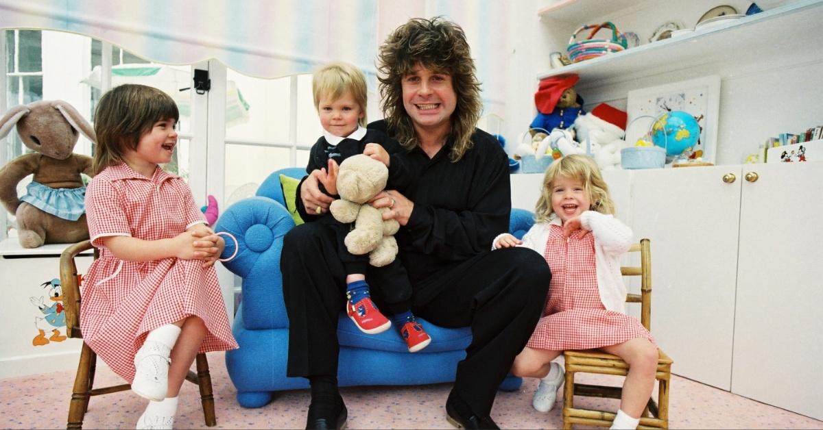 Aimee, Jack, Ozzy, and Kelly Osbourne.
