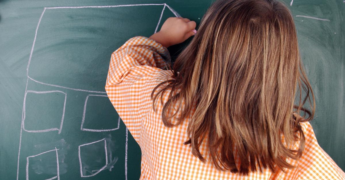 left handed chalkboard