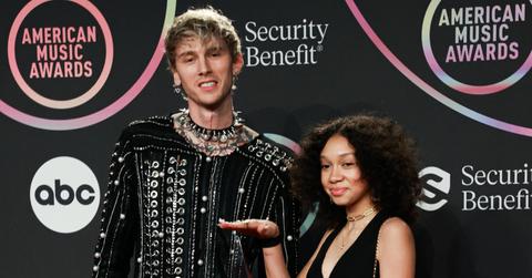 Machine Gun Kelly and his Daughter Casie Baker