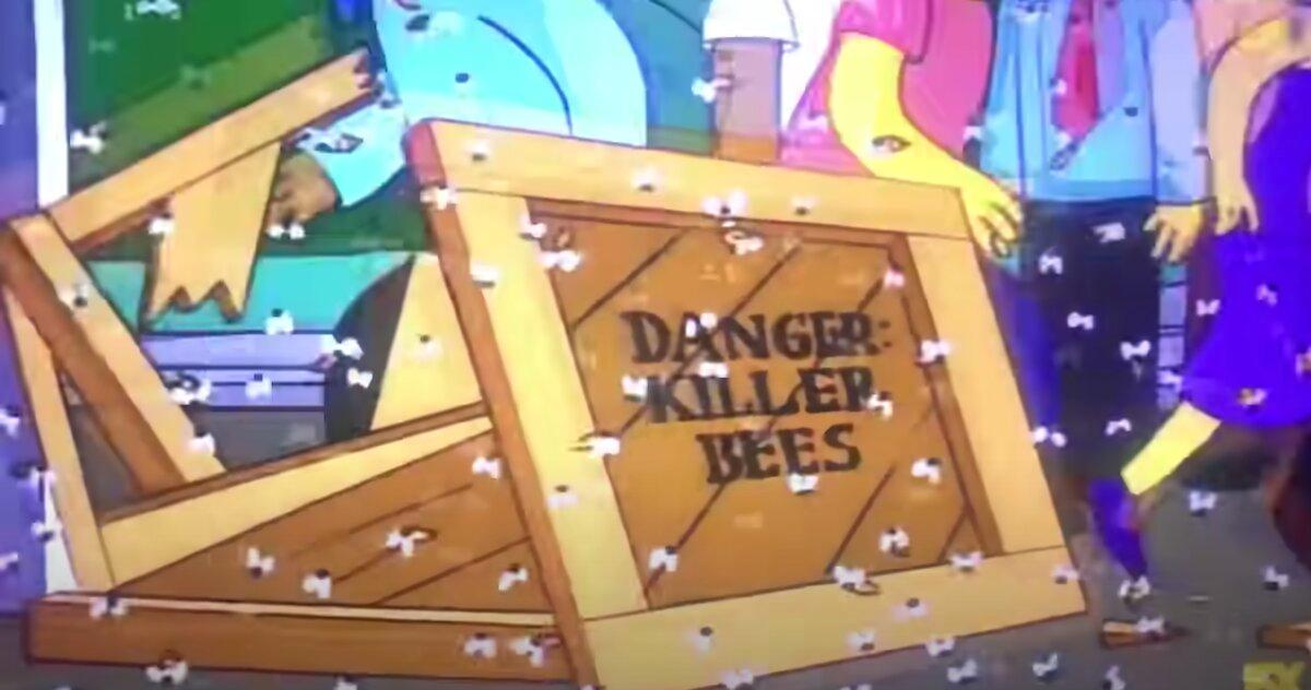 the simpsons killer bees