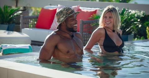 Nathan and Carly on 'Too Hot to Handle'