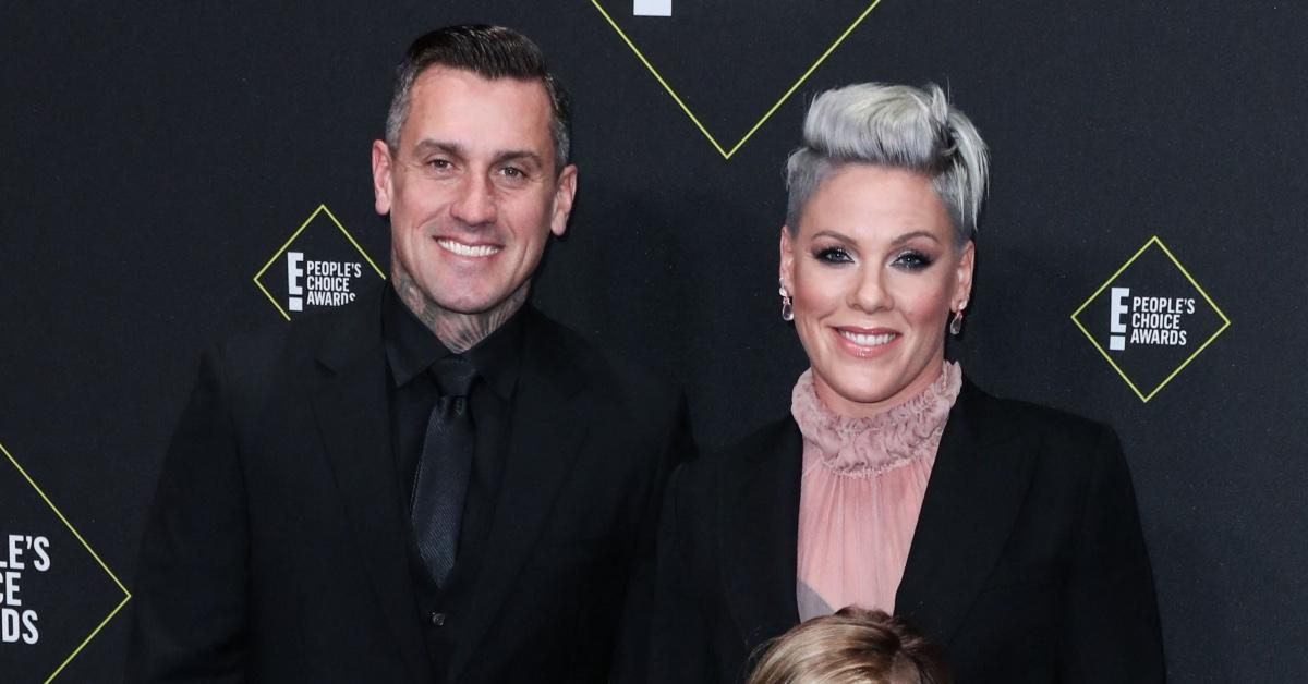 Pink and Carey Hart