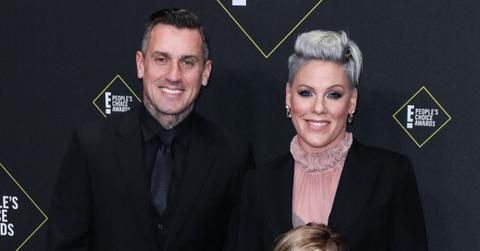 Pink and Carey Hart