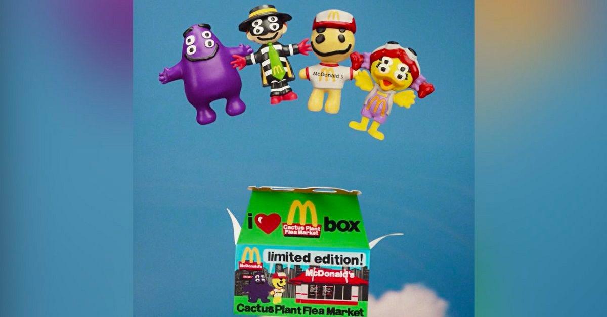 Why Do the McDonald s Adult Happy Meal Toys Have Four Eyes