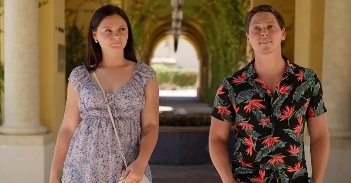 (l-r): Julia and Brandon on '90 Day Fiance: The Last Resort' Season 2