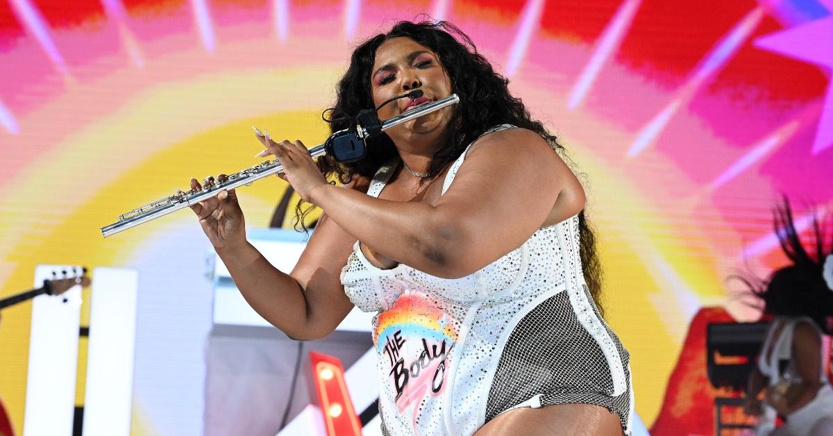 Lizzo performs.