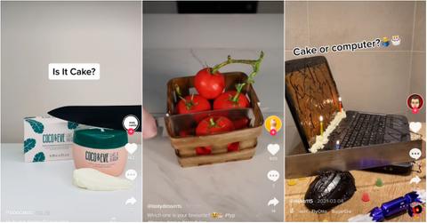 Realistic cakes from TikTok
