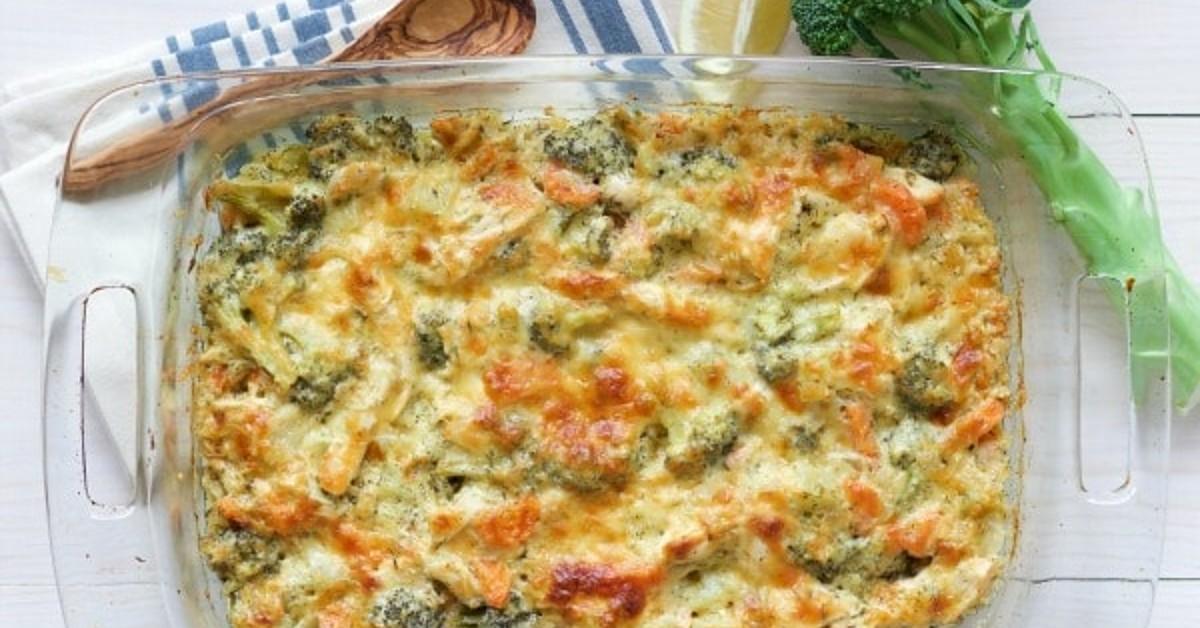 Healthy Chicken Broccoli Casserole