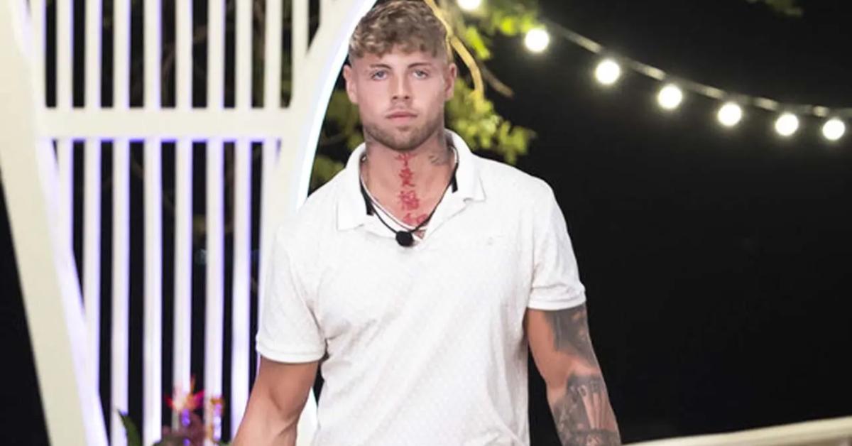 Caine Bacon at the Villat on Love Island USA