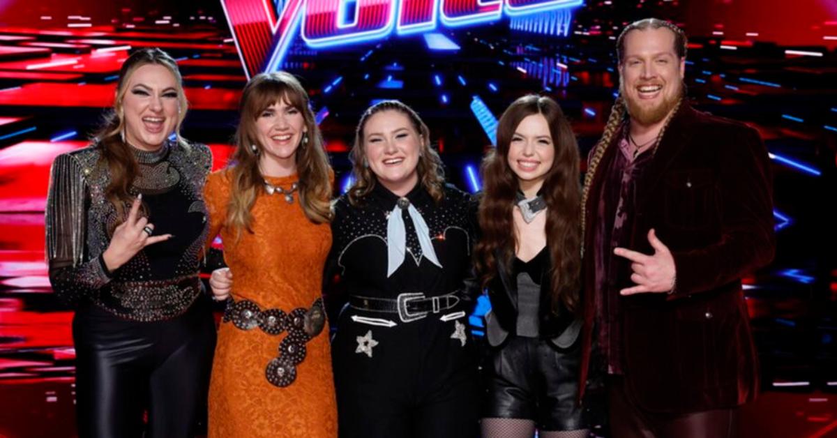 'The Voice' Season 24 final five.